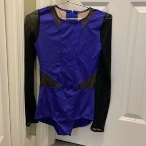 Weissman Adult medium purple leotard acro/dance costume